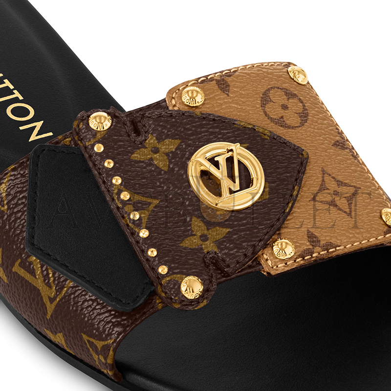 LOUIS VUITTON LV FRAME FLAT MULE 1ACXWA LOUIS VUITTON LV FRAME FLAT MULE 1ACXWA